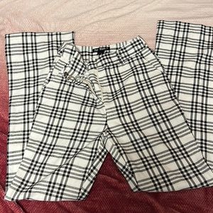 Black/ white soft pants